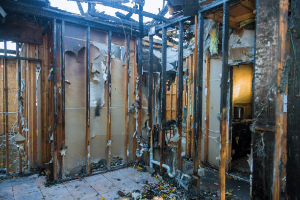 Professional Fire Board Up technician working in Gotha, FL